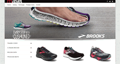 Desktop Screenshot of brooksrunning.si